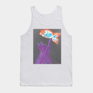 Galaxy Cat Tank Top